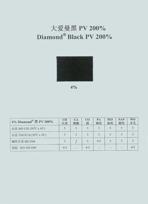 大爱曼黑 酸性染料